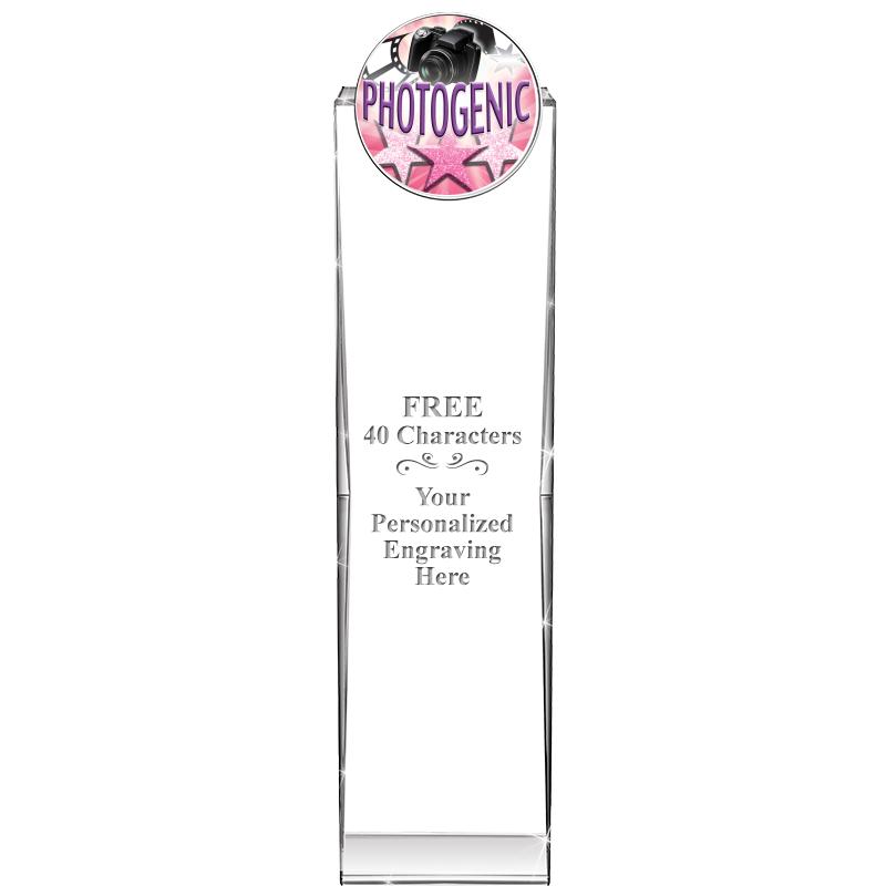 11" IMPRESSION INSERT CRYSTAL