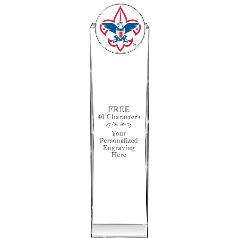 11" IMPRESSION INSERT CRYSTAL
