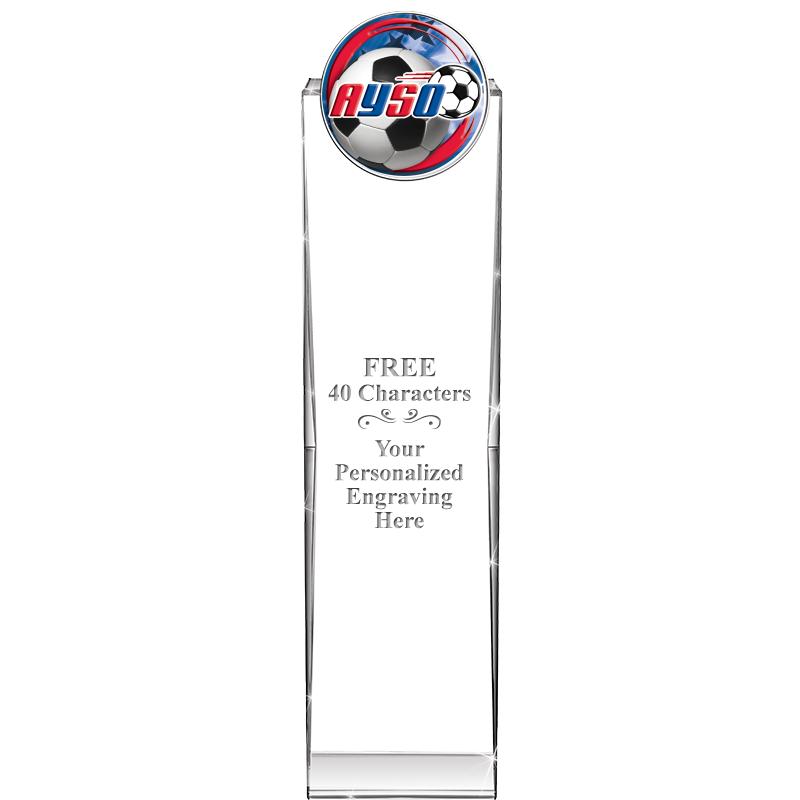 11" IMPRESSION INSERT CRYSTAL