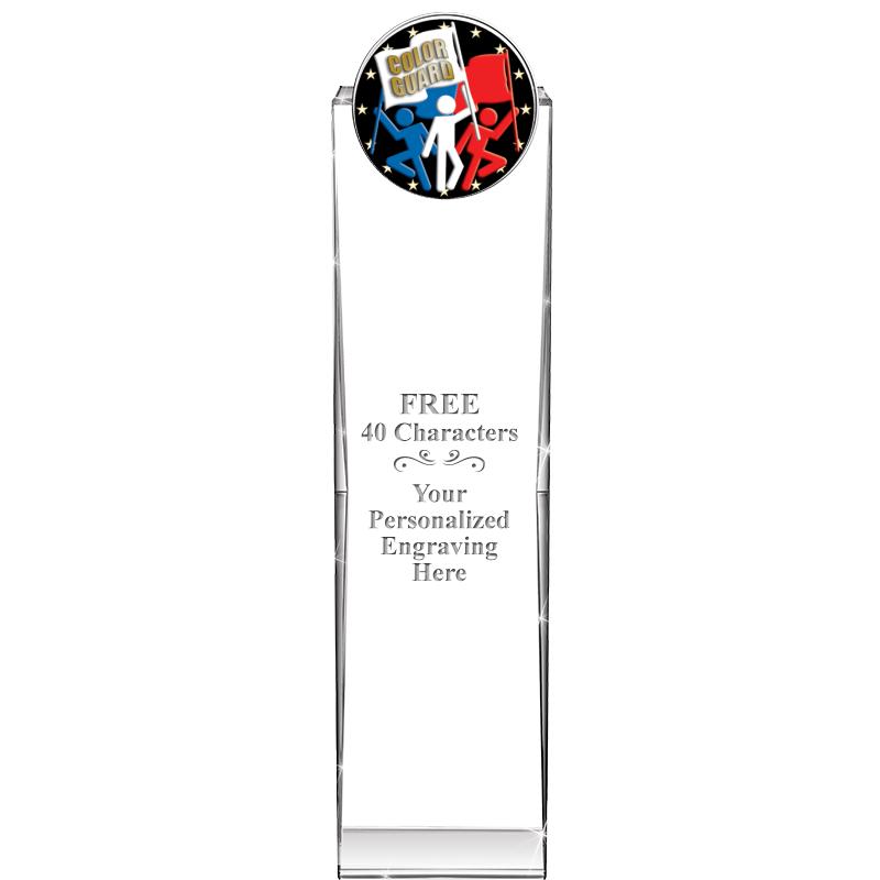 11" IMPRESSION INSERT CRYSTAL