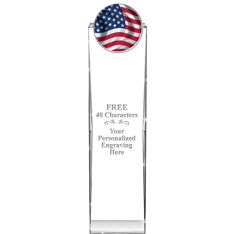 11" IMPRESSION INSERT CRYSTAL