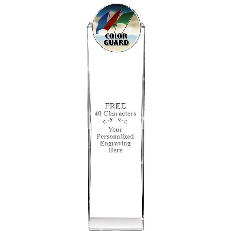 11" IMPRESSION INSERT CRYSTAL