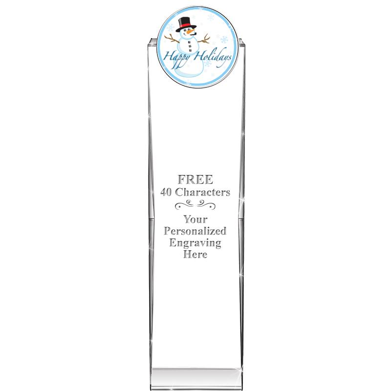 11" IMPRESSION INSERT CRYSTAL