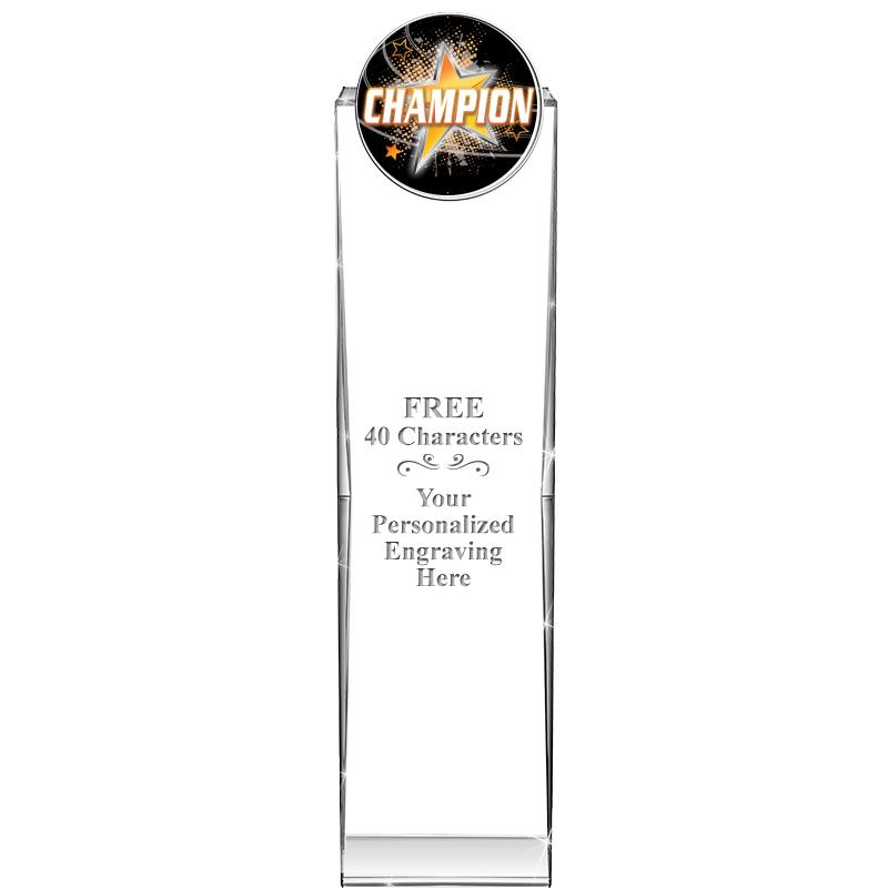 11" IMPRESSION INSERT CRYSTAL