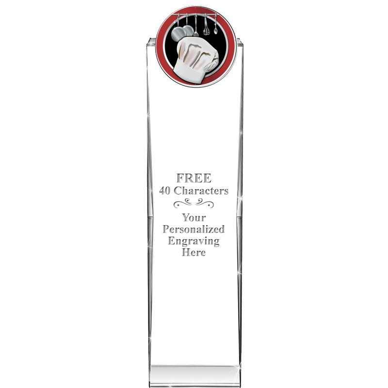 11" IMPRESSION INSERT CRYSTAL