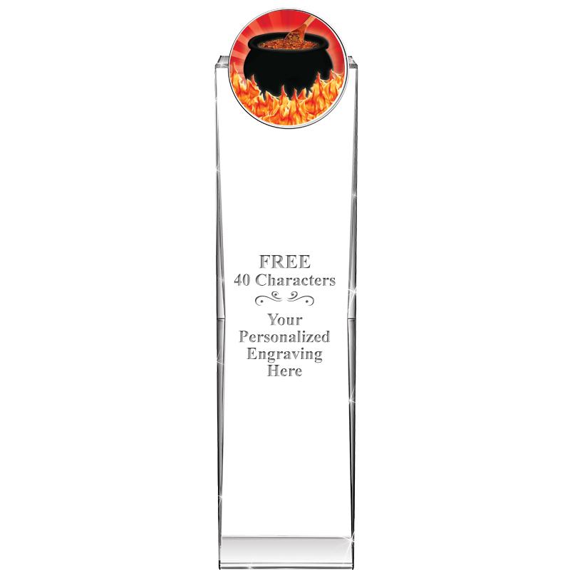 11" IMPRESSION INSERT CRYSTAL