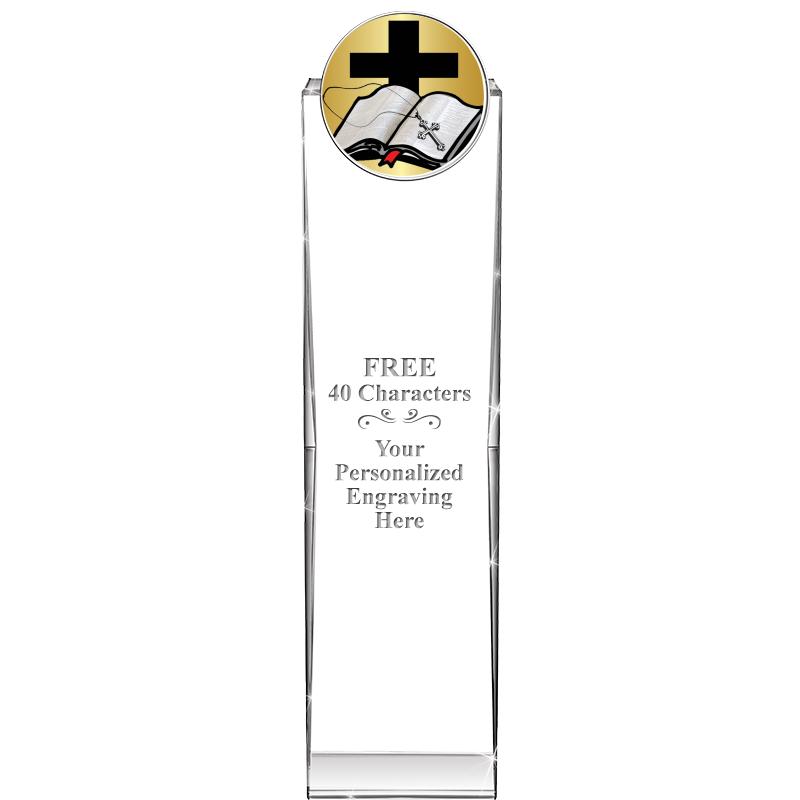 11" IMPRESSION INSERT CRYSTAL