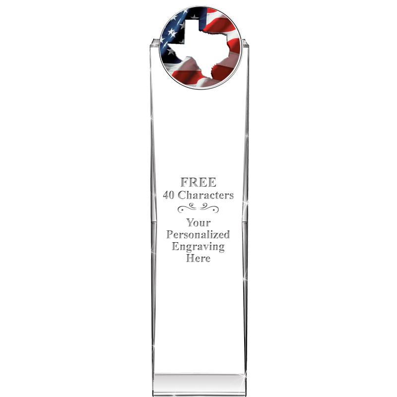 11" IMPRESSION INSERT CRYSTAL