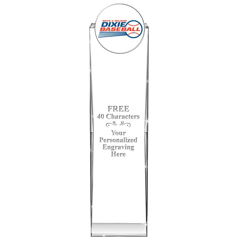 11" IMPRESSION INSERT CRYSTAL