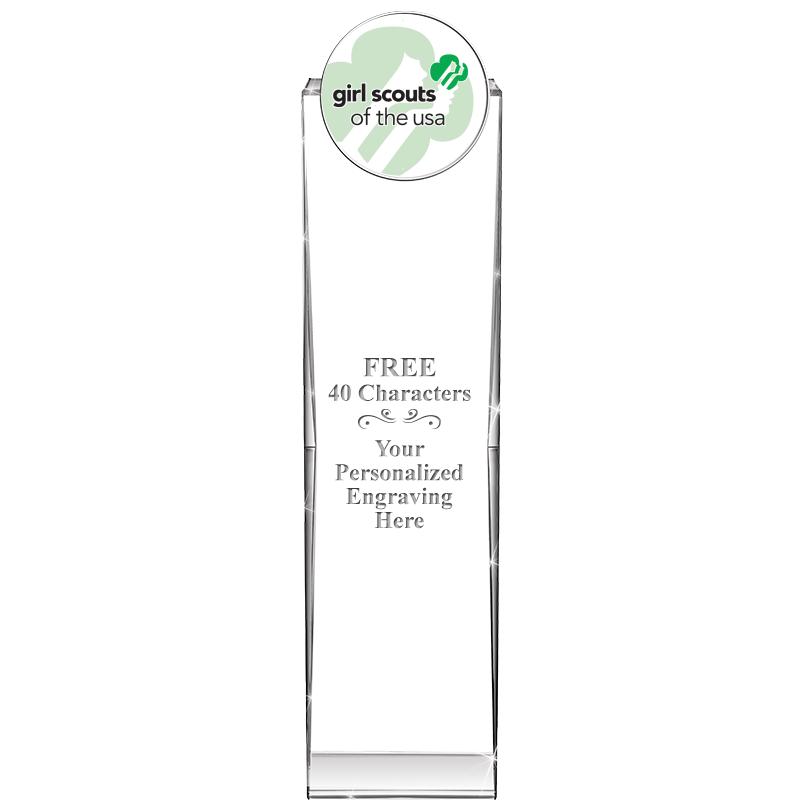 11" IMPRESSION INSERT CRYSTAL