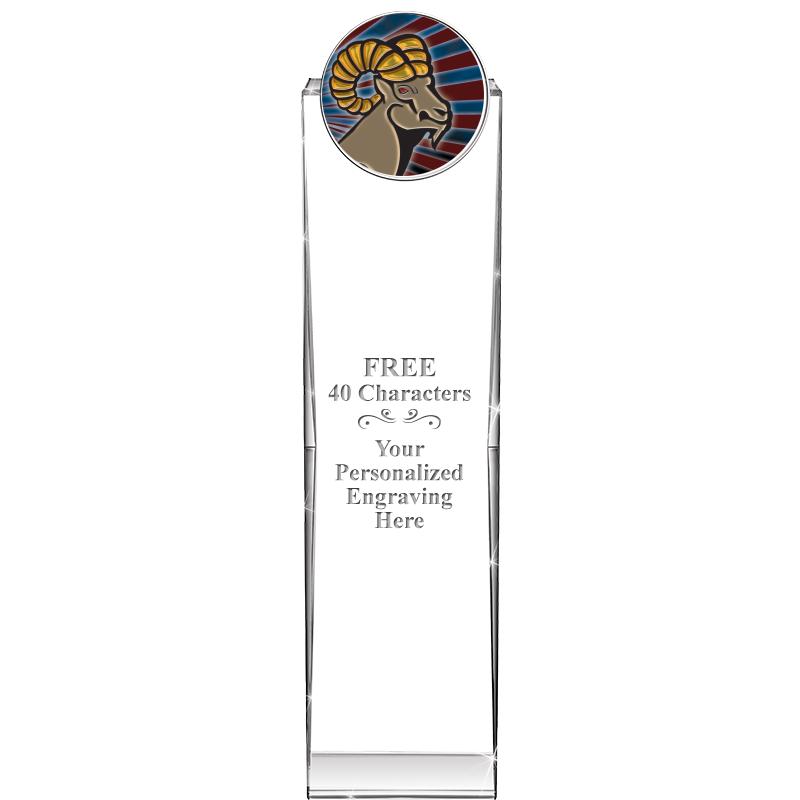 11" IMPRESSION INSERT CRYSTAL