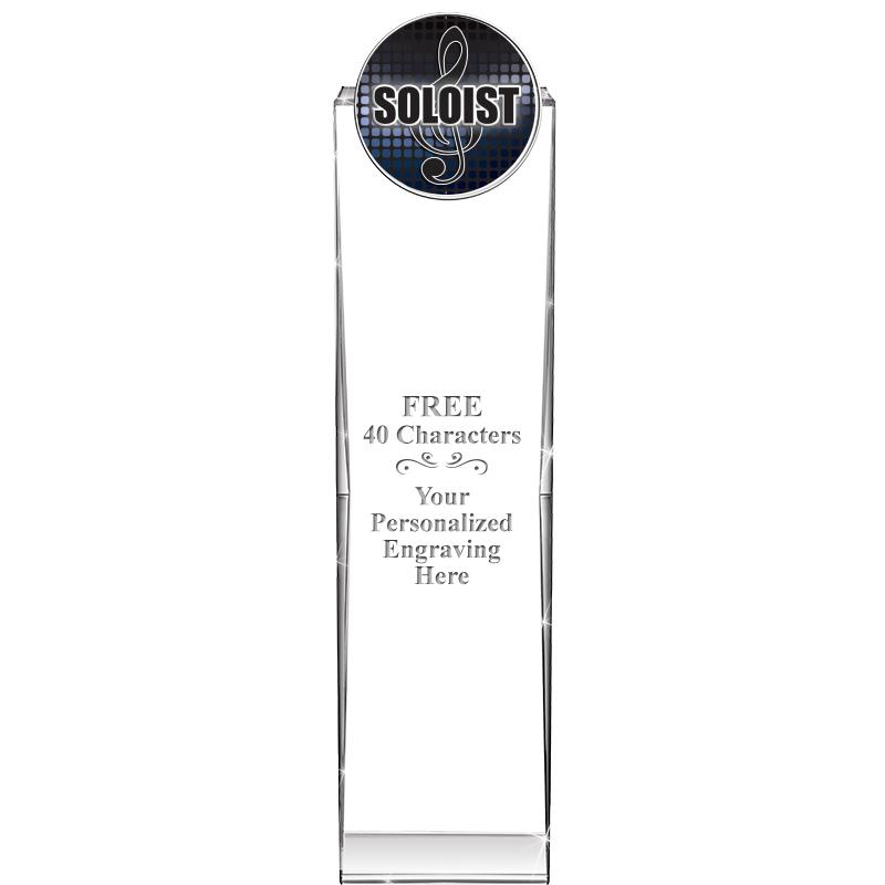 11" IMPRESSION INSERT CRYSTAL