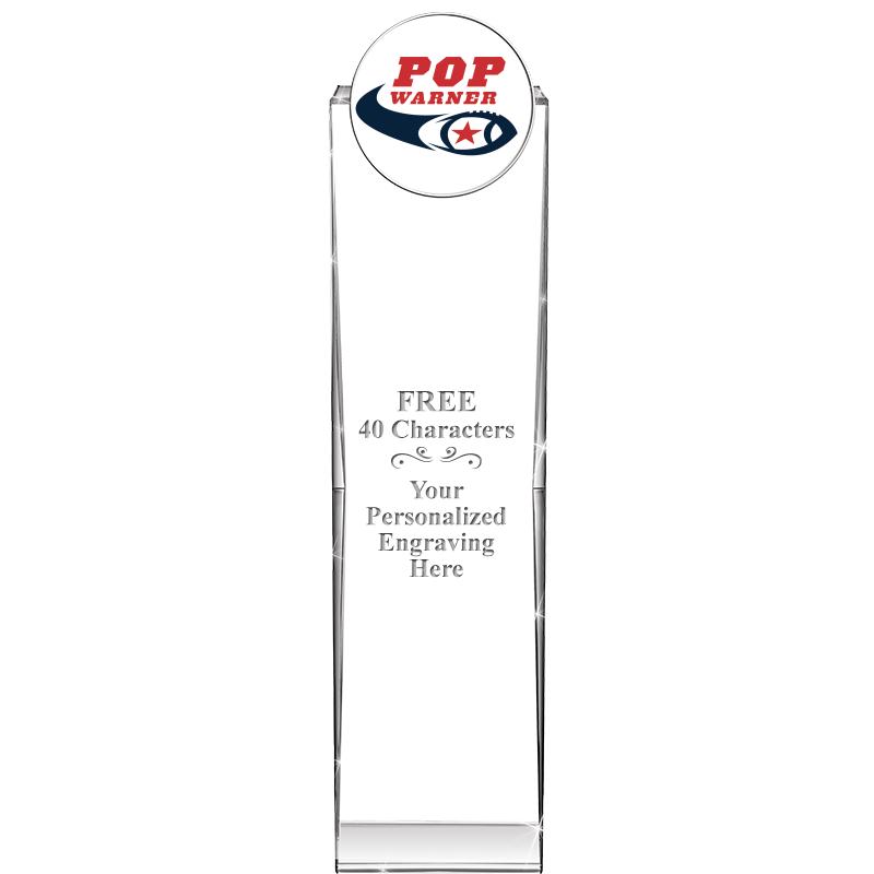 11" IMPRESSION INSERT CRYSTAL