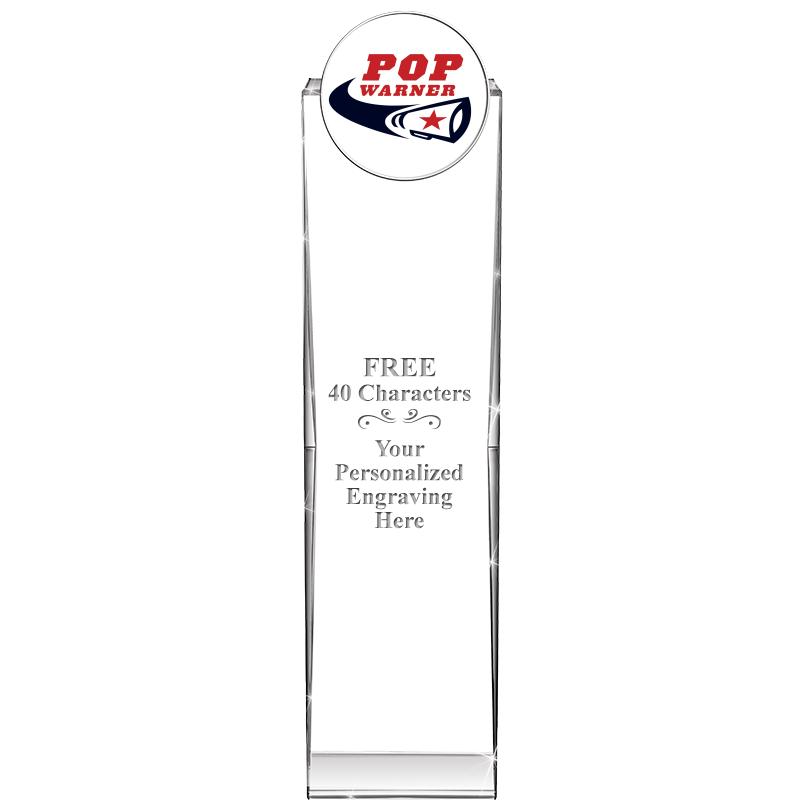 11" IMPRESSION INSERT CRYSTAL