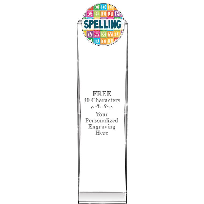 11" IMPRESSION INSERT CRYSTAL