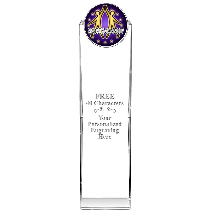 11" IMPRESSION INSERT CRYSTAL