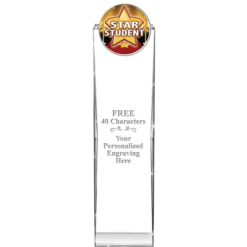 11" IMPRESSION INSERT CRYSTAL