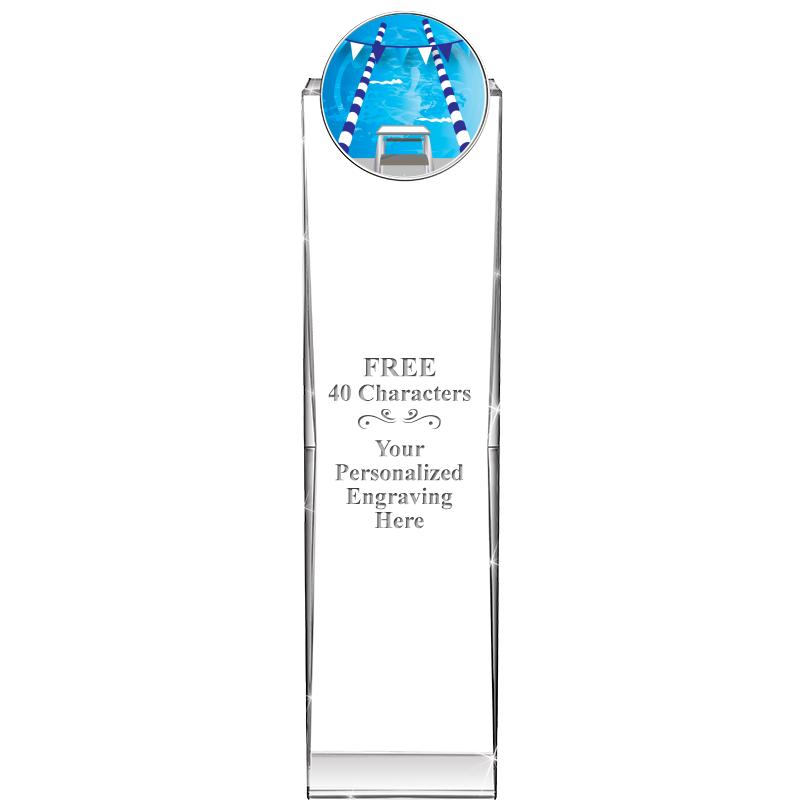 11" IMPRESSION INSERT CRYSTAL