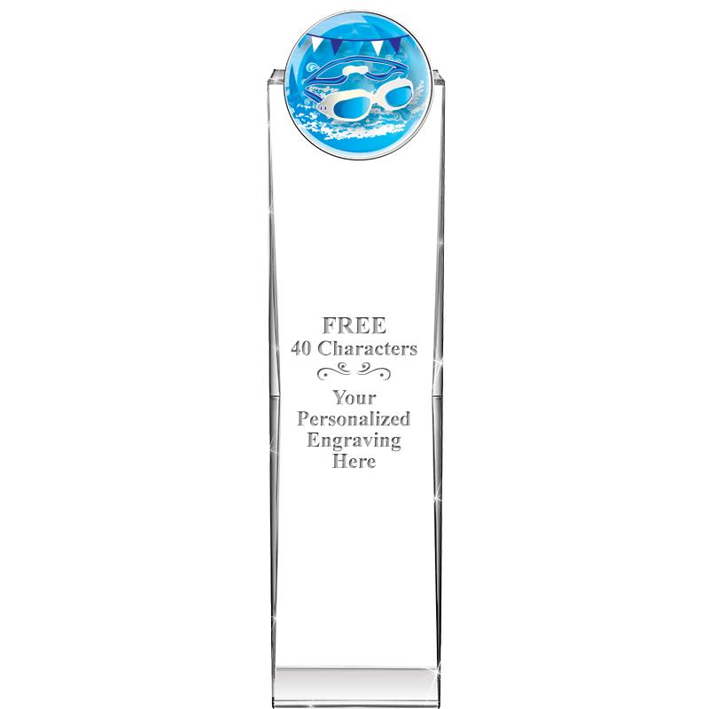 11" IMPRESSION INSERT CRYSTAL