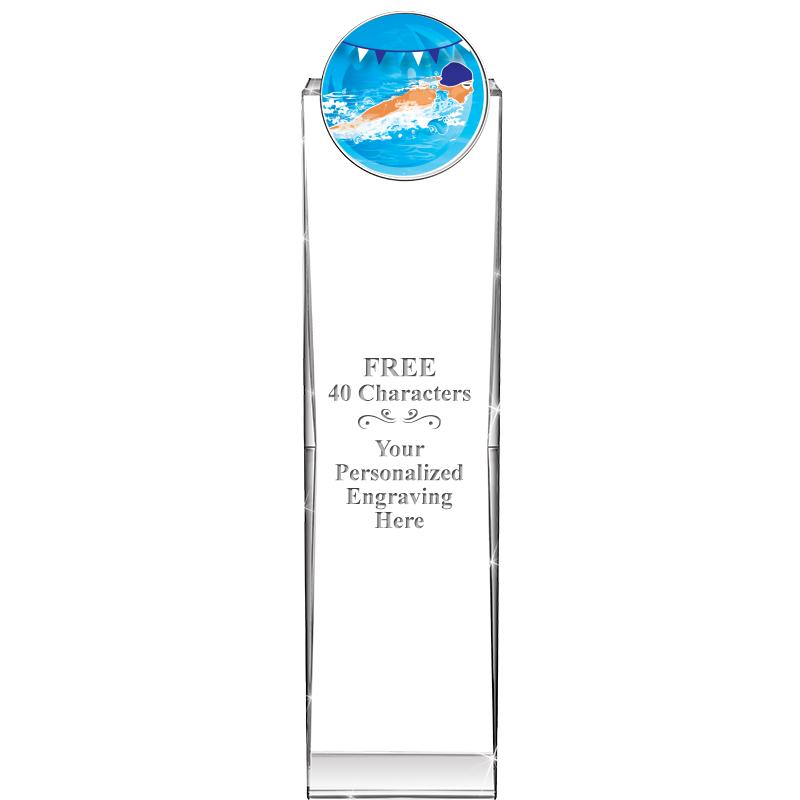 11" IMPRESSION INSERT CRYSTAL