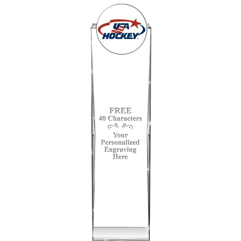 11" IMPRESSION INSERT CRYSTAL