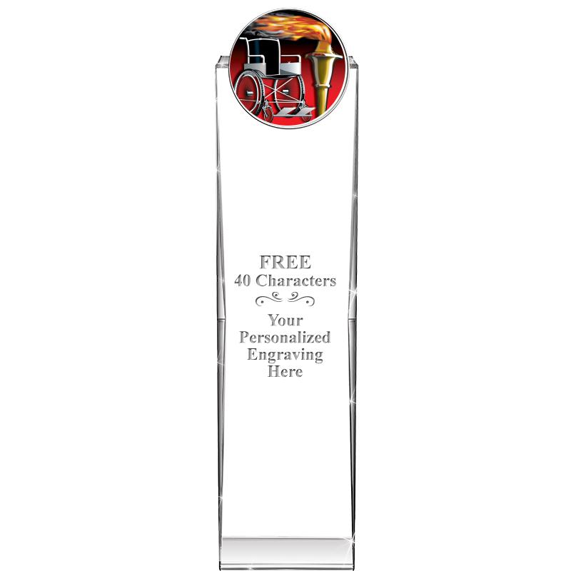 11" IMPRESSION INSERT CRYSTAL