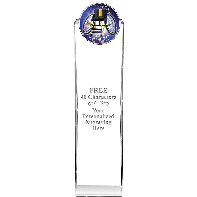 11" IMPRESSION INSERT CRYSTAL