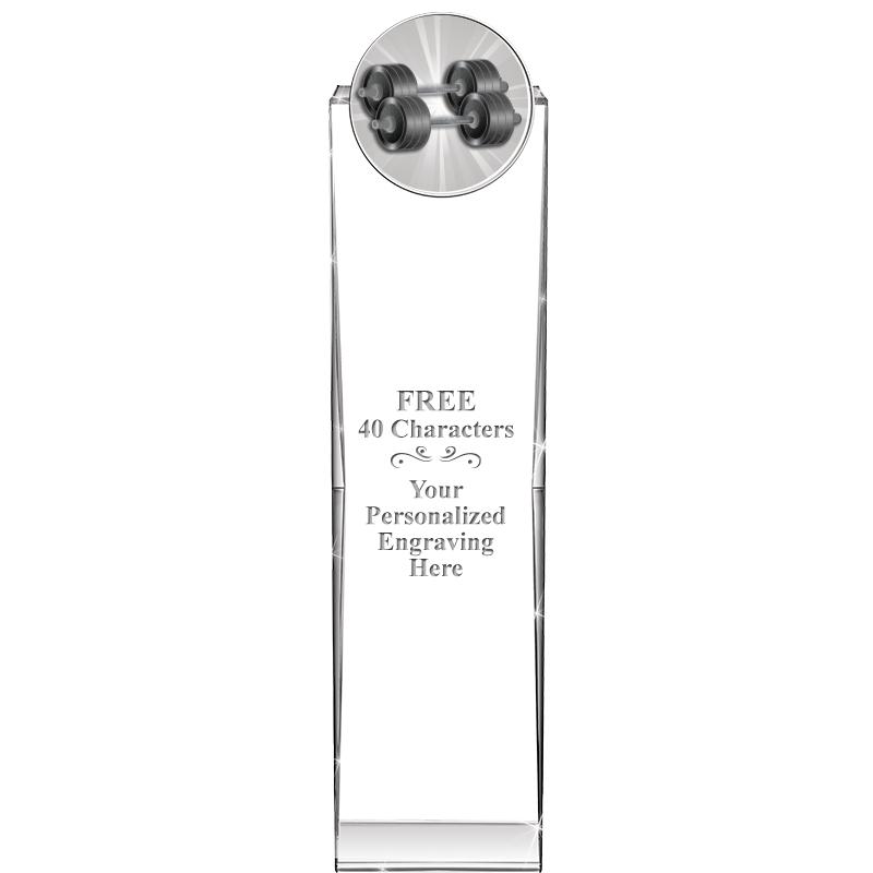 11" IMPRESSION INSERT CRYSTAL