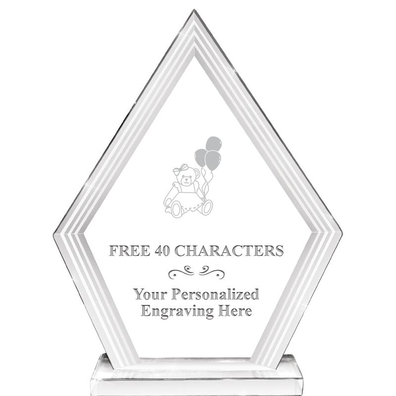 8" INFINITY PEAK CRYSTAL