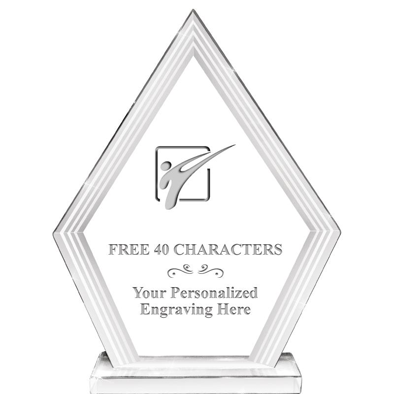 8" INFINITY PEAK CRYSTAL