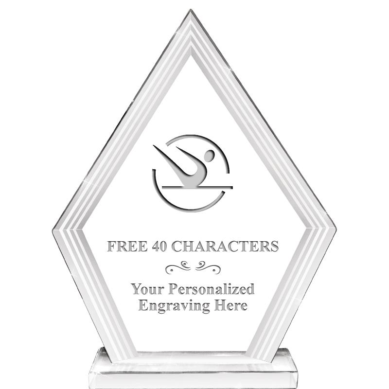 8" INFINITY PEAK CRYSTAL