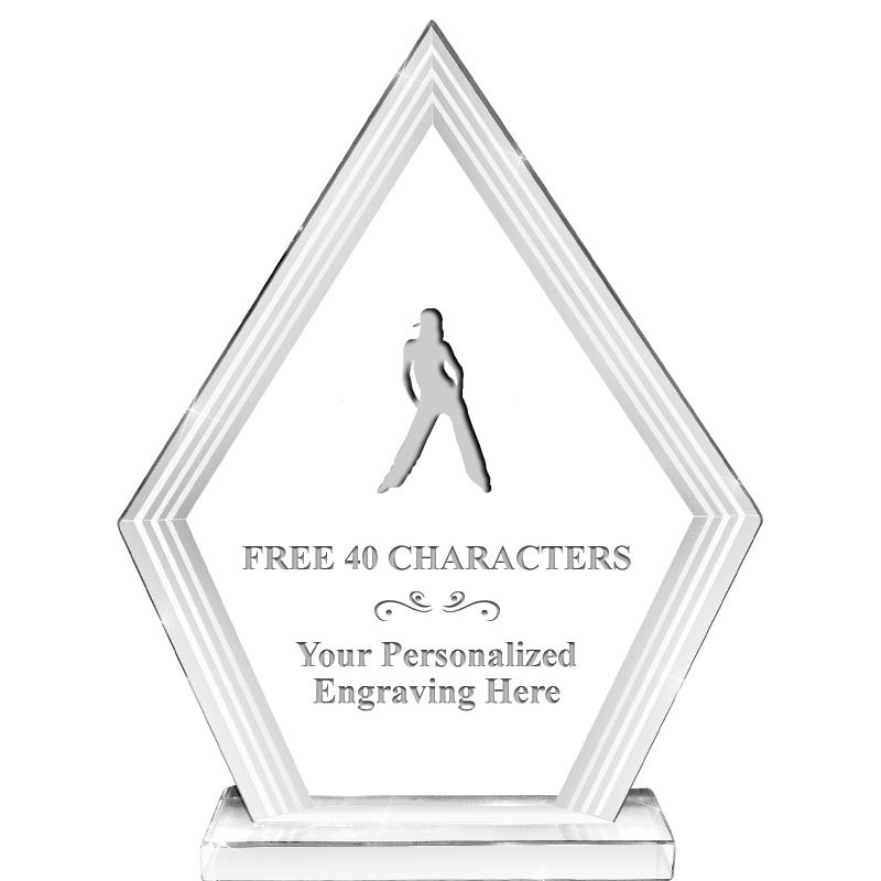 8" INFINITY PEAK CRYSTAL