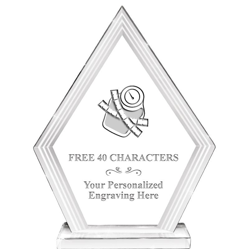 8" INFINITY PEAK CRYSTAL