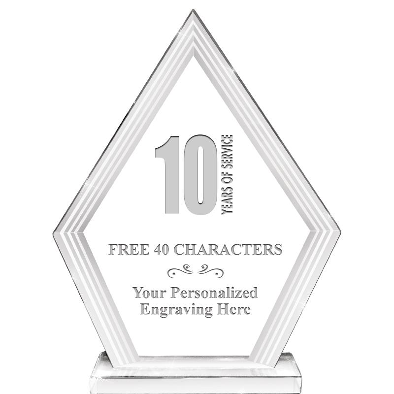 8" INFINITY PEAK CRYSTAL