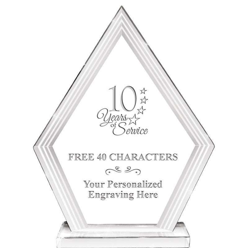 8" INFINITY PEAK CRYSTAL