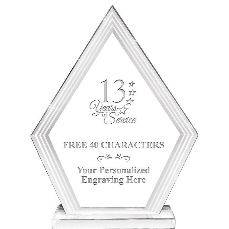 8" INFINITY PEAK CRYSTAL