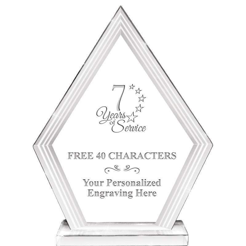 8" INFINITY PEAK CRYSTAL