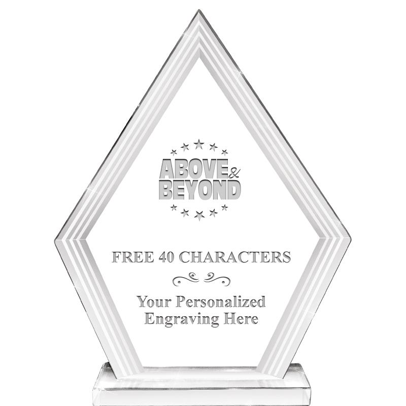 8" INFINITY PEAK CRYSTAL