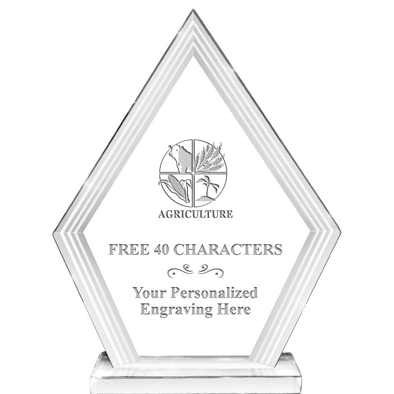 8" INFINITY PEAK CRYSTAL