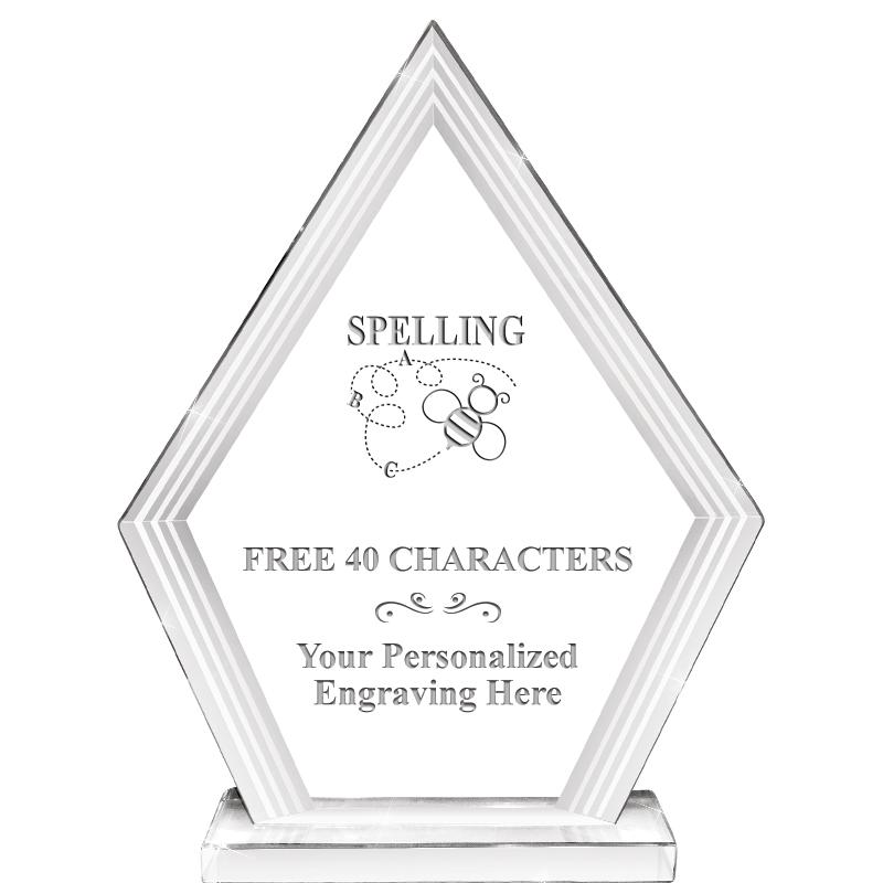 8" INFINITY PEAK CRYSTAL