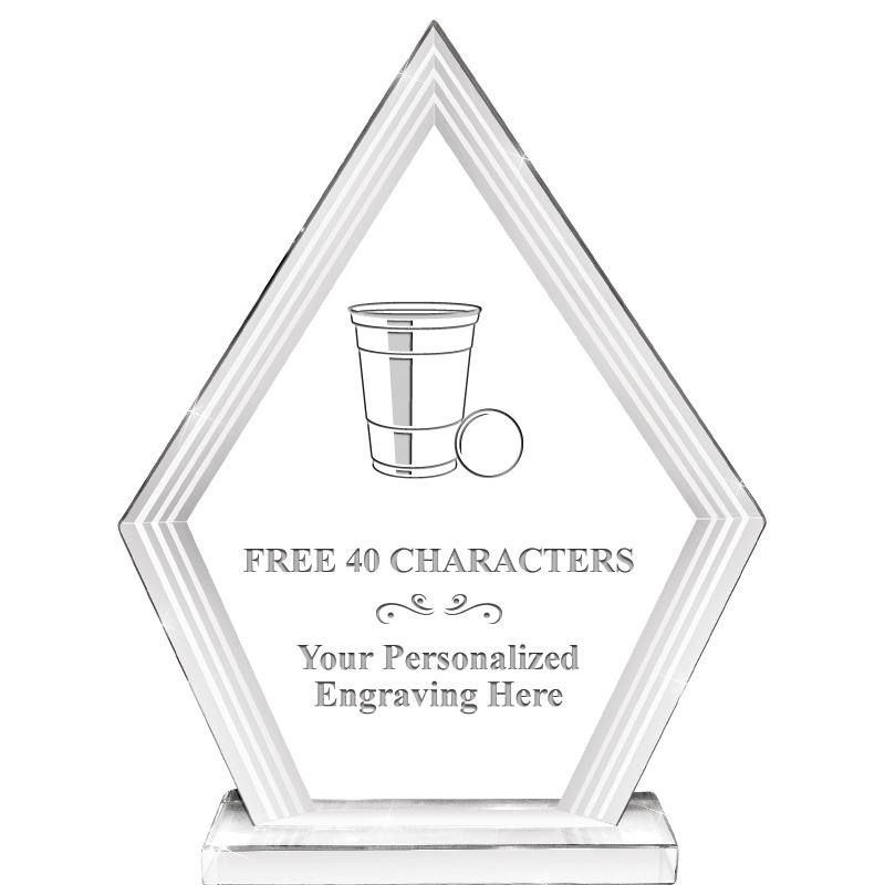 8" INFINITY PEAK CRYSTAL