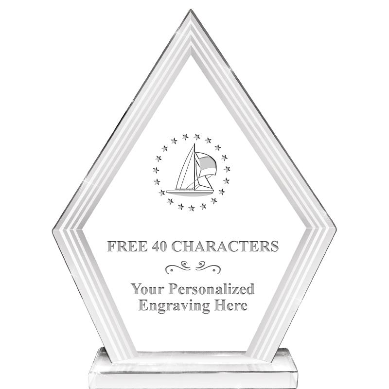 8" INFINITY PEAK CRYSTAL