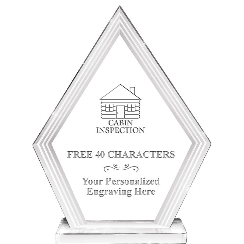 8" INFINITY PEAK CRYSTAL