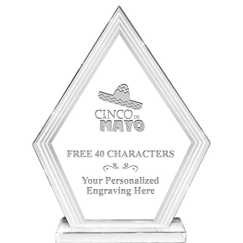 8" INFINITY PEAK CRYSTAL