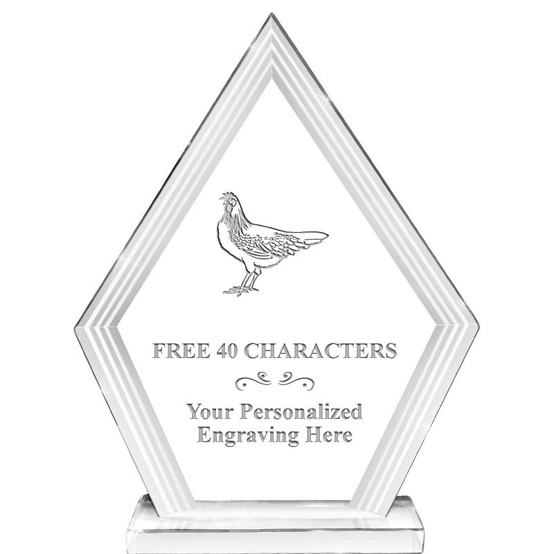 8" INFINITY PEAK CRYSTAL