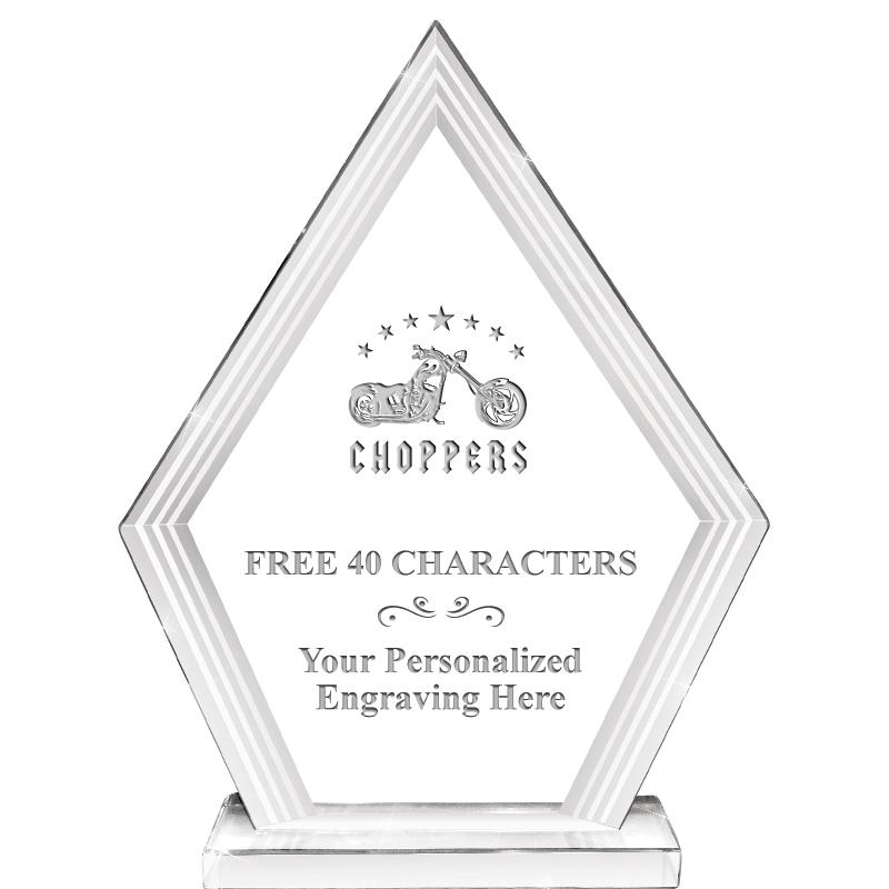 8" INFINITY PEAK CRYSTAL