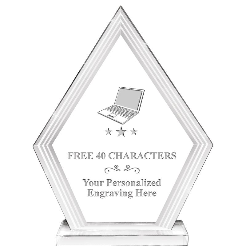 8" INFINITY PEAK CRYSTAL