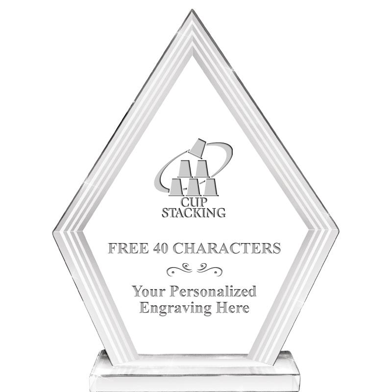 8" INFINITY PEAK CRYSTAL