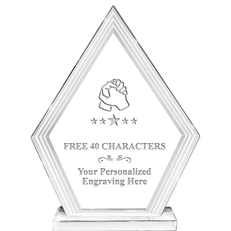 8" INFINITY PEAK CRYSTAL