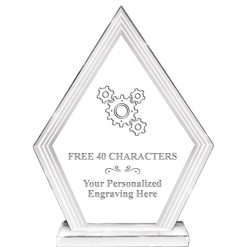 8" INFINITY PEAK CRYSTAL